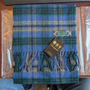 Kinloch Anderson St Andrews University Tartan Lambswool Scarf NEW !